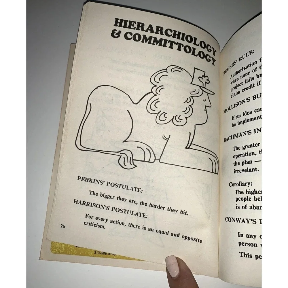 Vintage Murphy's Law Book Two‎ Arthur Bloch Paperback Adult Humor Joke Book
